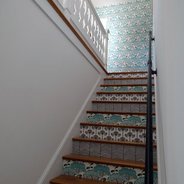 Summer House In Blue Custom Home - Staircase