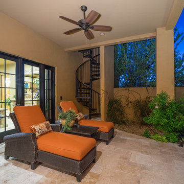 Superstition Mountain in Gold Canyon Tuscan Style Home