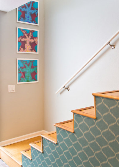 Modern Staircase by Erika Bierman Photography