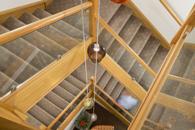 Inspiration for a classic staircase in Sussex.
