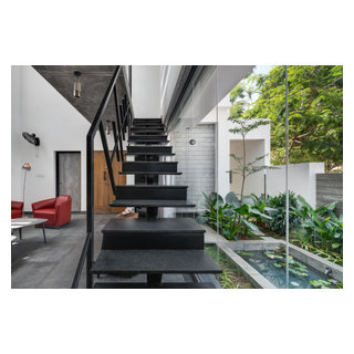 THE ELEMENTAL / Ashwin Architects - Modern - Staircase - Bengaluru - by ...