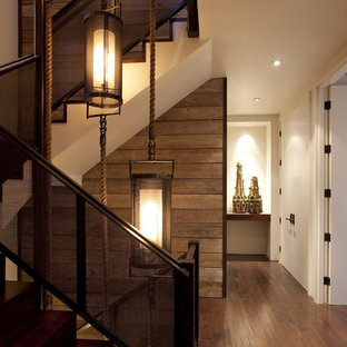 Moderne Holztreppe in San Francisco