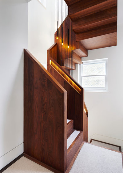 Modern Treppen by Fraher & Findlay Architects Ltd