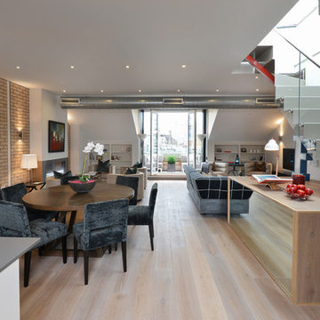 'The Lofts', Penthouse Apartment, Berners Street, Fitzrovia, London, W1