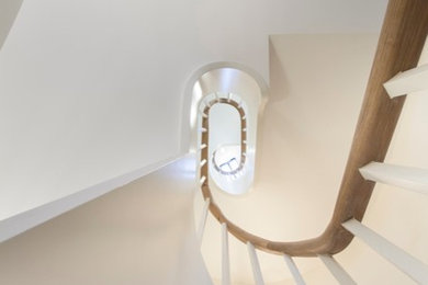Inspiration for a contemporary staircase in Oxfordshire.