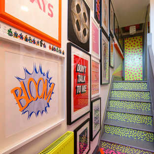 This is an example of a bohemian staircase in London.