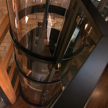 The Visi 58 Glass Elevator by Nationwide Lifts