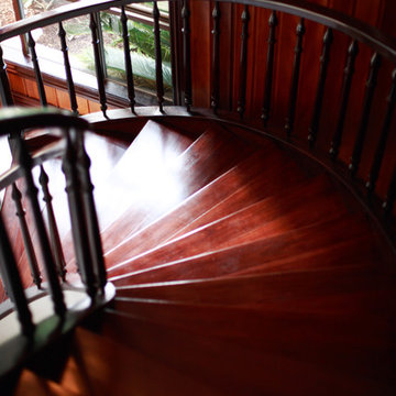 Timber and Iron Staircase