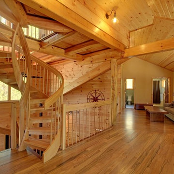 Timber Frame Interior Views