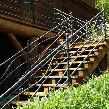Timber Stair and Mountain Rail