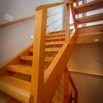 timber stairs