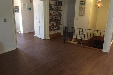 Tongue and Groove glue down vinyl flooring