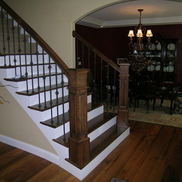 Traditional Custom Staircase in Dunlap, Illinois