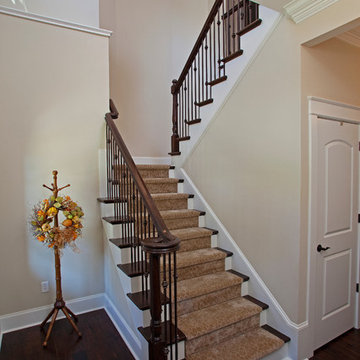 Traditional home with Craftsman details