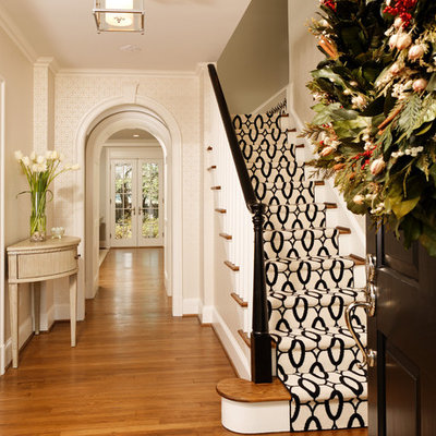Staircase - traditional wooden staircase idea in DC Metro