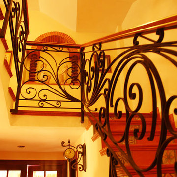 Traditional style railings
