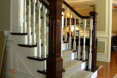 Staircase - contemporary staircase idea in Philadelphia