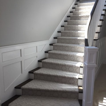 Transitional Staircase Carpet