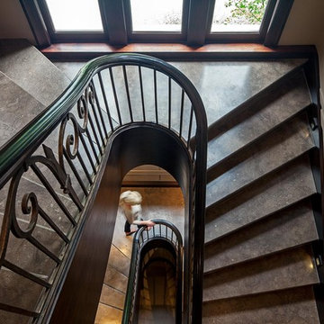 Transitional Toronto Home - Staircase