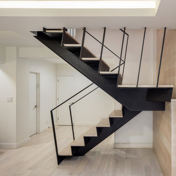 Trapeze Stair Duplex Apartment