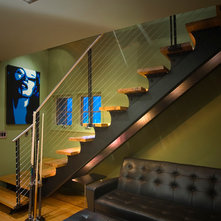 Modern Staircase by Thomas Lawton Architect