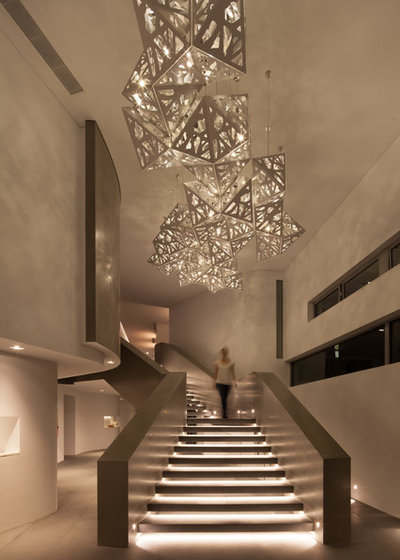Contemporary Staircase by Weststyle