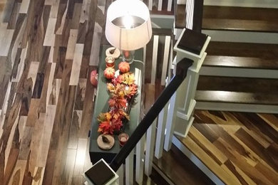 Inspiration for a staircase remodel in Kansas City