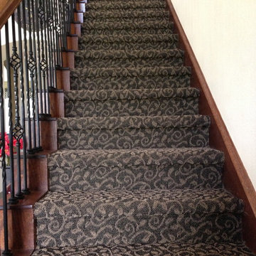 Tuftex Bella Flora Carpet Stairs