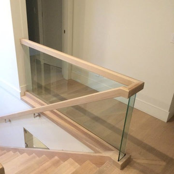 Two Level Contemporary Staircase