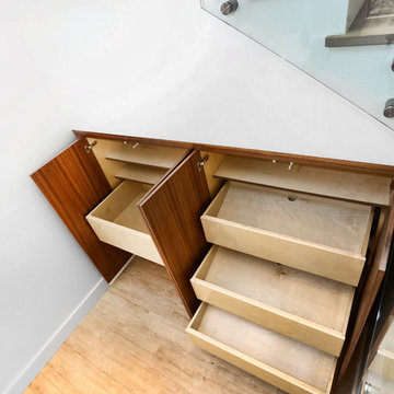 Under stairs storage