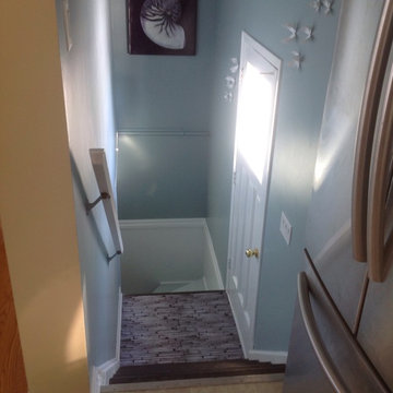 Updating a 1966 hallway to Laundryroom