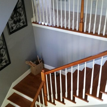 Upper St Clair - Stairwell Before