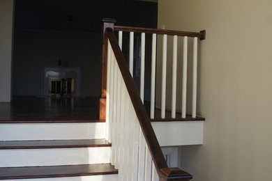 Example of a trendy staircase design in Salt Lake City