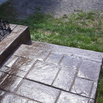 Valley Stamped Concrete in Hexton