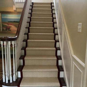 Velvet Bordered Stair Runner