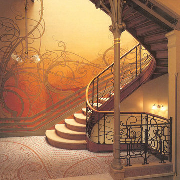victor horta hotel tassel staircase