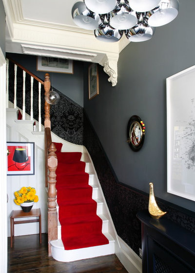 Eclectic Staircase by Alison Hammond Photography
