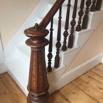Victorian Staircase removed and rebuilt