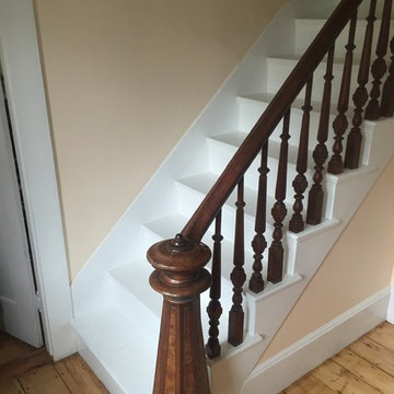 Victorian Staircase removed and rebuilt