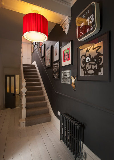 Eclectic Staircase by Raw Design