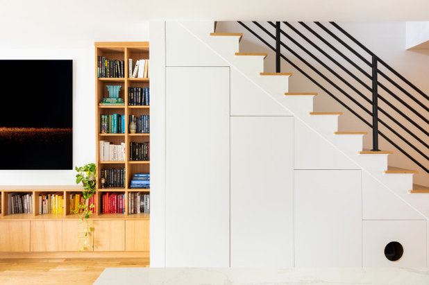 Modern Staircase by Jeff Jordan Architects LLC