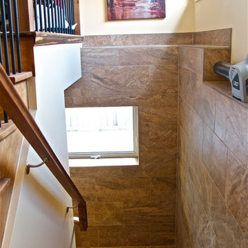 Wall Tiled Staircase
