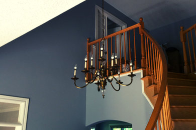 Staircase - transitional staircase idea in Ottawa