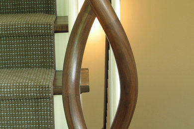 Photo of a contemporary staircase in Burlington.