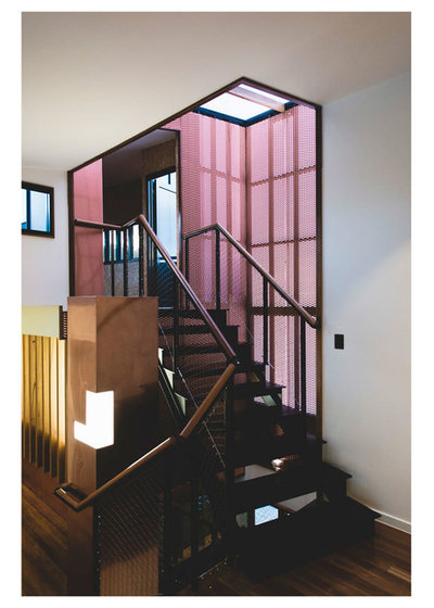 Modern Staircase by Petro Builders