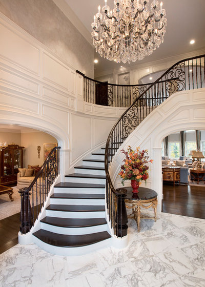 Traditional Staircase by Stonehedge Developments