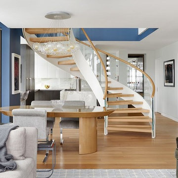 Williamsburg Custom Curved Staircase