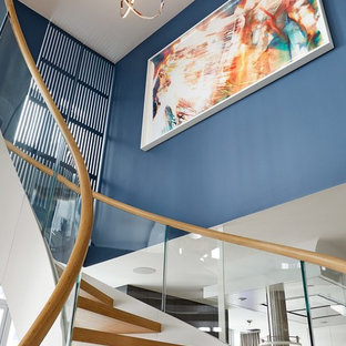 Williamsburg Custom Curved Staircase
