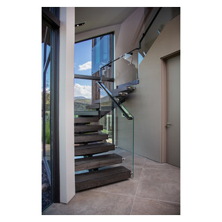 Windy Hill - Contemporary - Staircase - Denver - By Kasia Karska Design ...