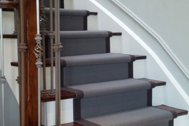 Inspiration for a timeless staircase remodel in Toronto